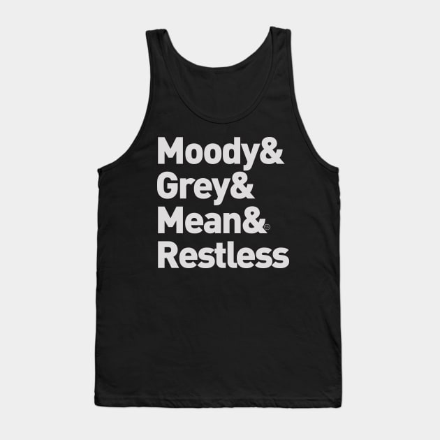 So Restless Indeed... Tank Top by So Red The Poppy